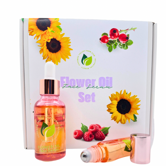 Flower Oil Face Serum Refill Set